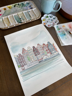 Amsterdam DIY Watercolor Kit