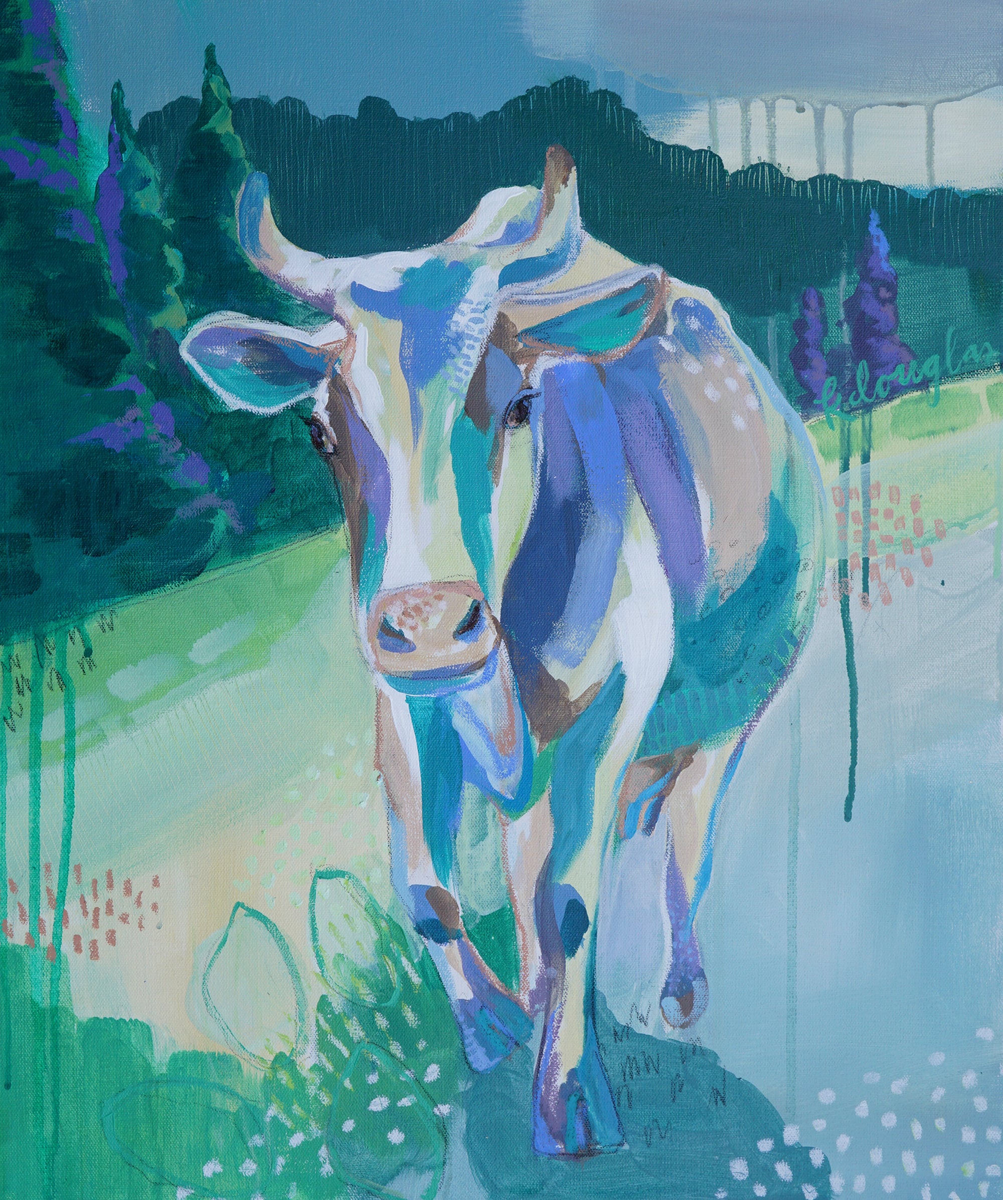 'Isla the Cow' - Print