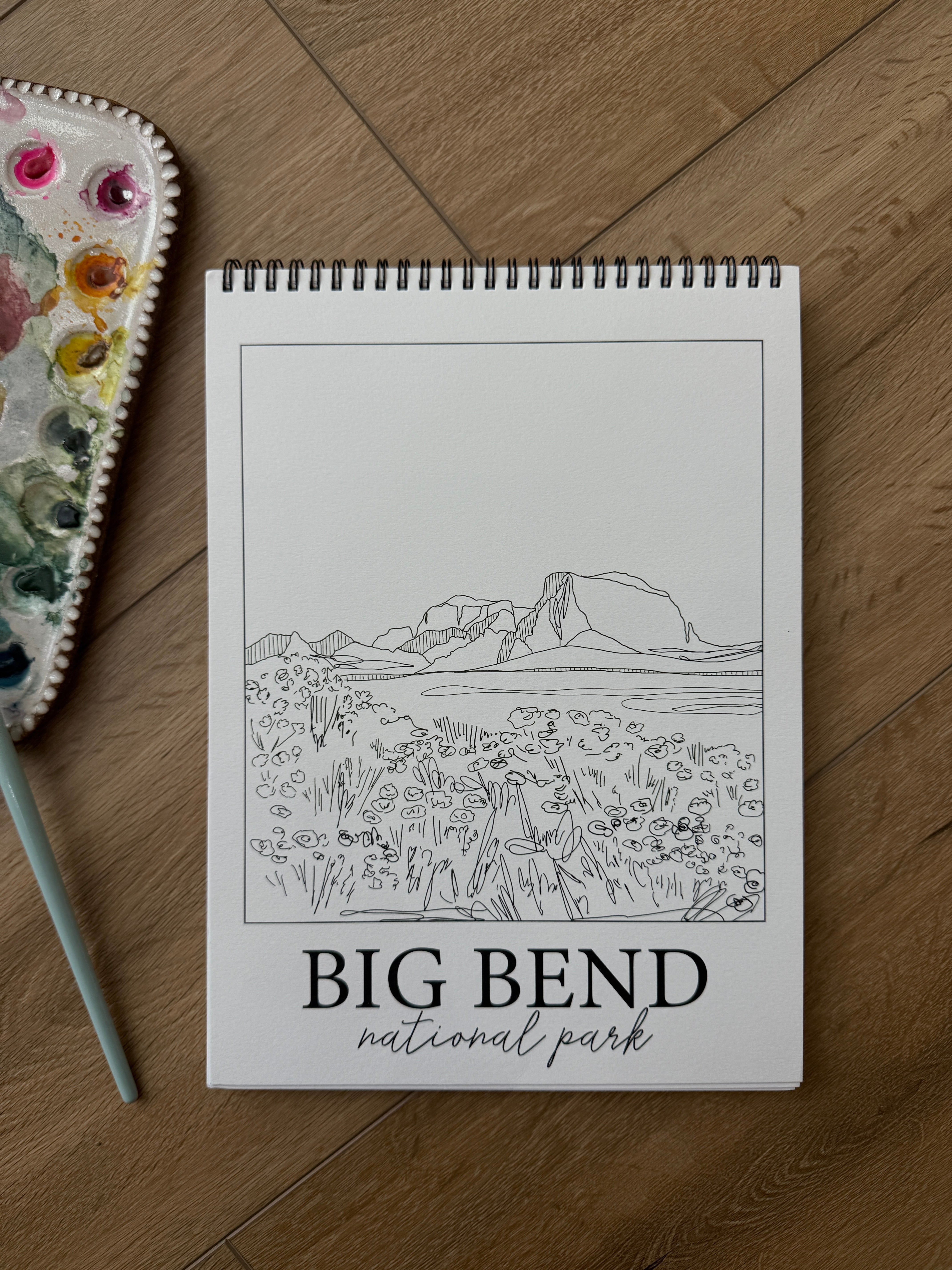 National Parks Watercolor Workbook