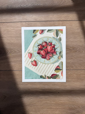 Strawberry Still Life