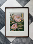 Framed Peonies No 1.