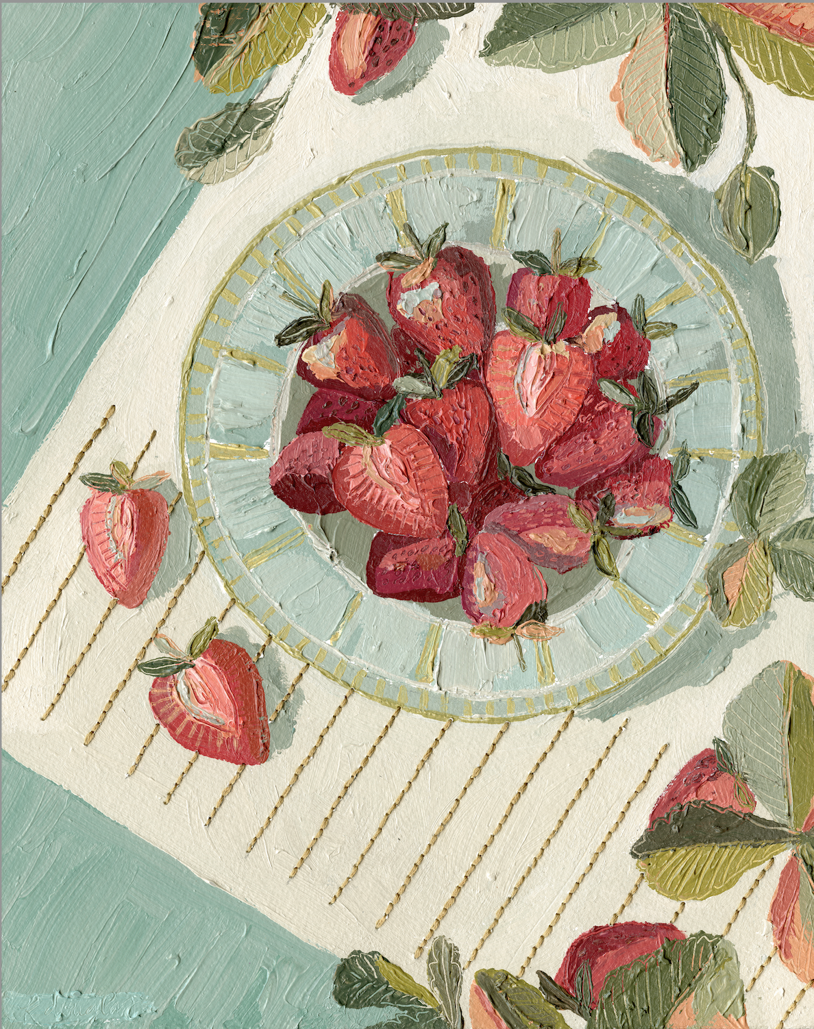 Strawberry Still Life