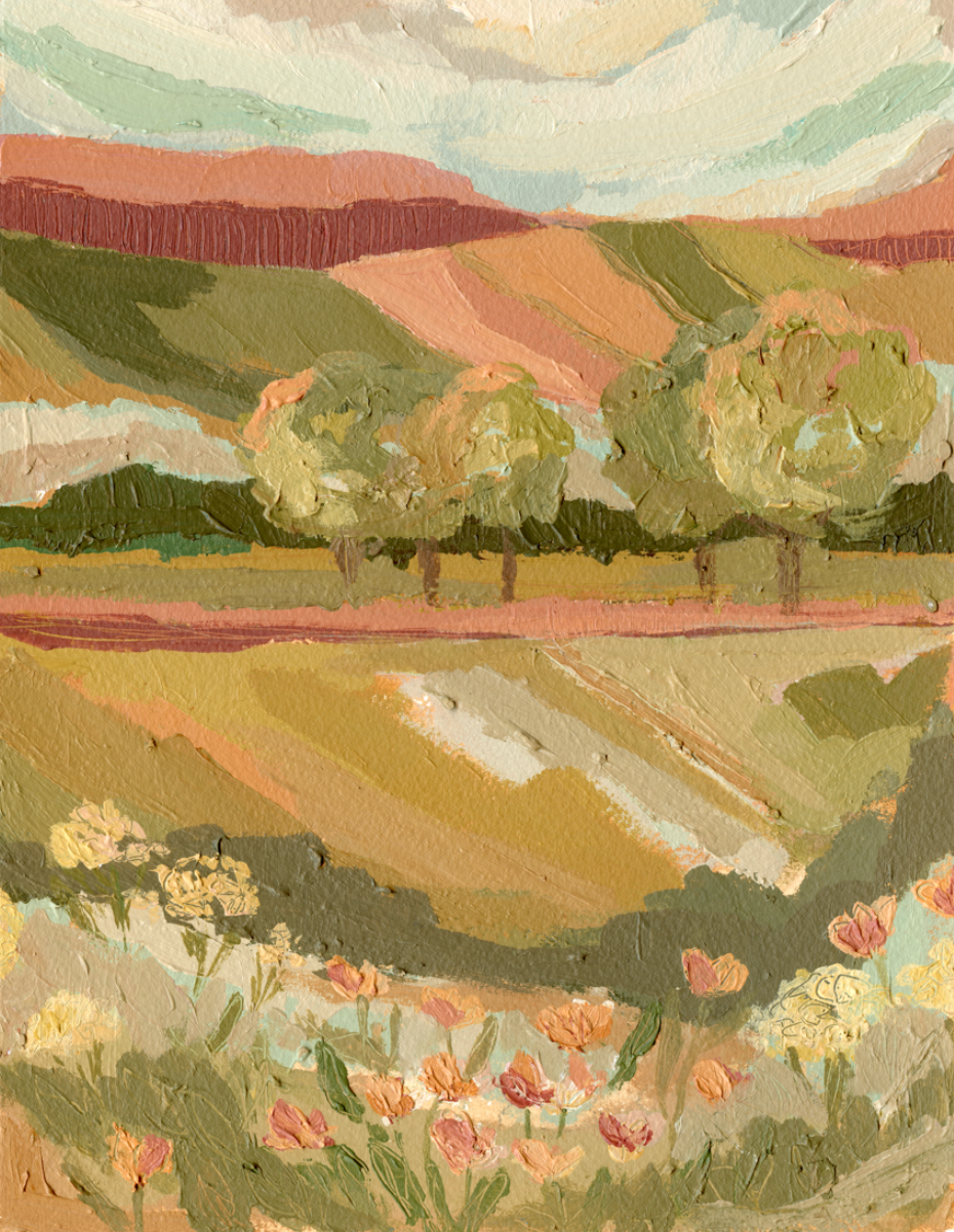 Gold Fields Print