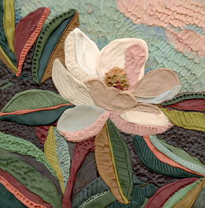 Magnolia Clay Print