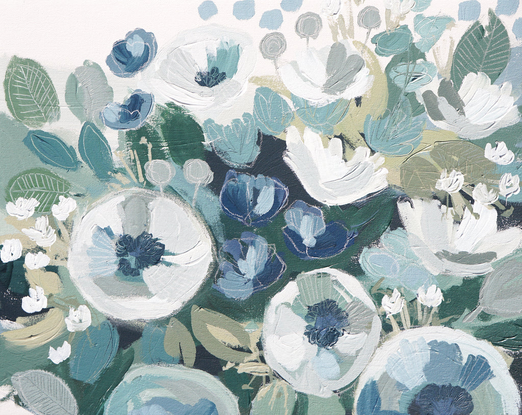 'Blue Flutters' - Print