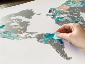 Silver Dreamer World Map