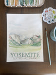 Yosemite DIY Watercolor Kit